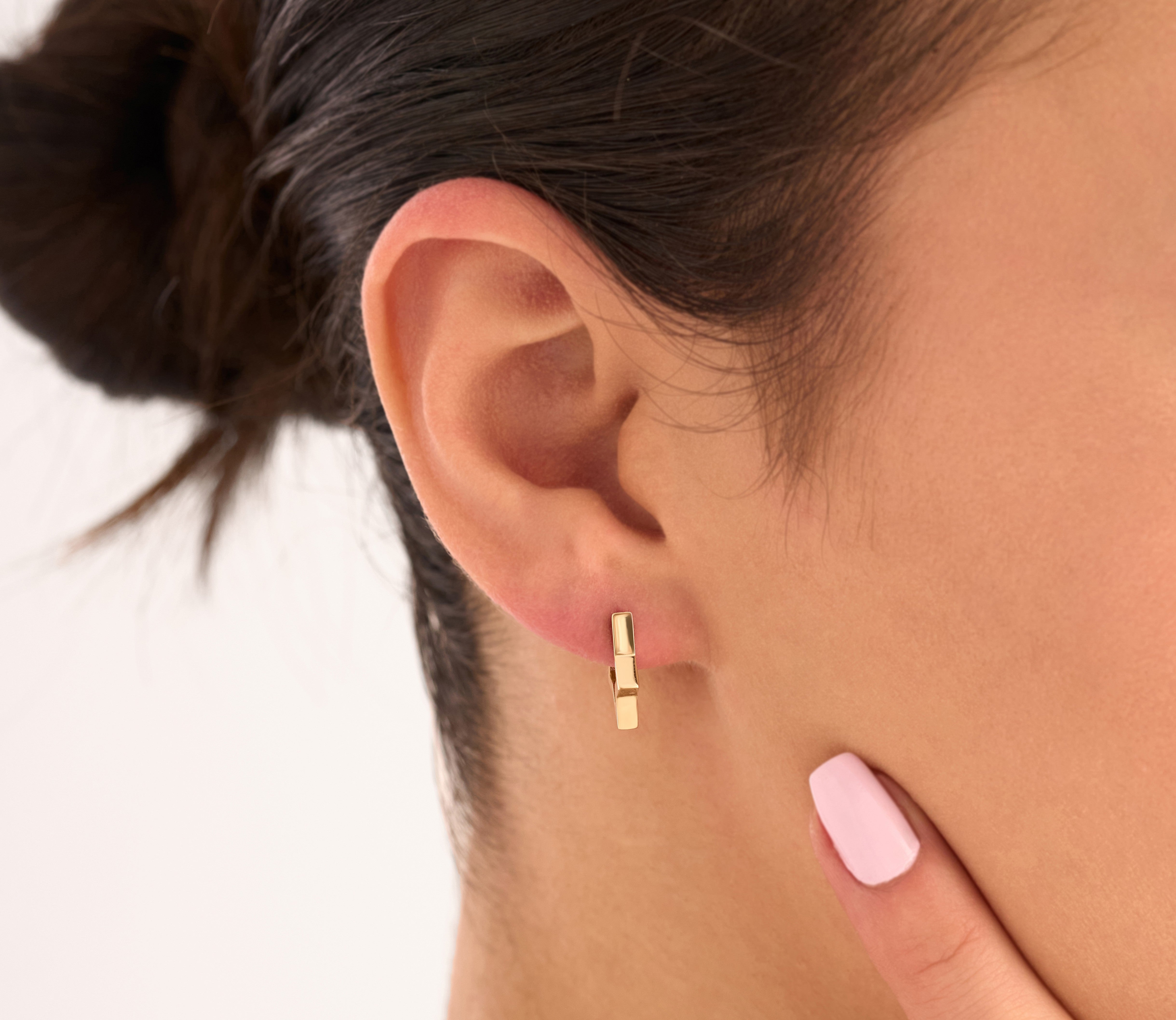 14 Ayar Özel Tasarım Yıldız Motifli Altın Küpe RG015 | altın | Ronaff Pırlanta | Tektaş Yüzük, Pırlanta Yüzük, Kolye, Küpe