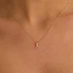 14 Ayar E harfi Tasarım Altın Kolye RG020 | altın | Ronaff Pırlanta | Tektaş Yüzük, Pırlanta Yüzük, Kolye, Küpe