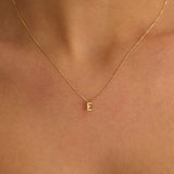 14 Ayar E harfi Tasarım Altın Kolye RG020 | altın | Ronaff Pırlanta | Tektaş Yüzük, Pırlanta Yüzük, Kolye, Küpe