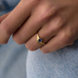 14 Ayar Özel Tasarım Safir Altın Yüzük RG022 | altın | Ronaff Pırlanta | Tektaş Yüzük, Pırlanta Yüzük, Kolye, Küpe