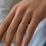 14 Ayar Ametist Taşlı Vintage Altın Yüzük RG024 | altın | Ronaff Pırlanta | Tektaş Yüzük, Pırlanta Yüzük, Kolye, Küpe