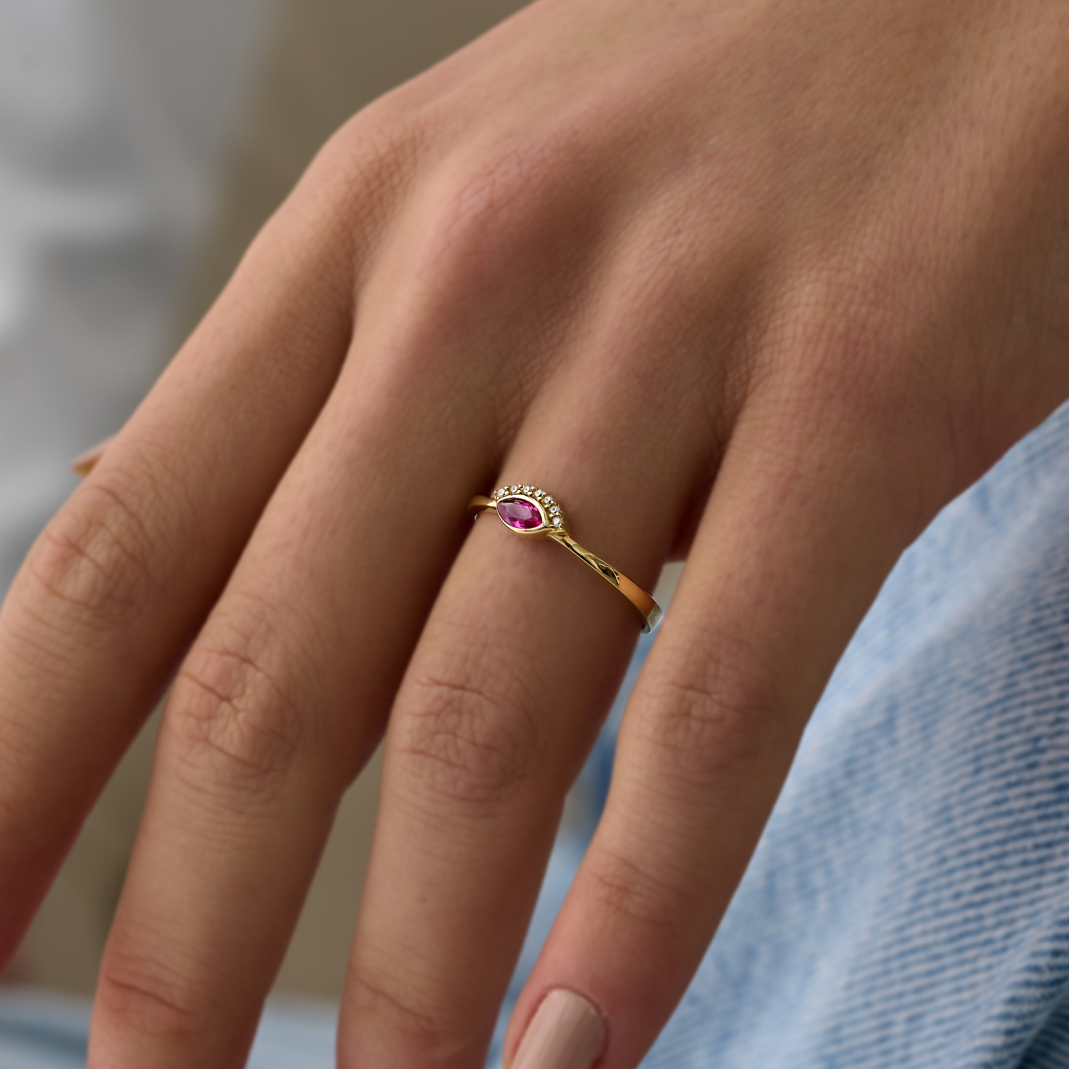 14 Ayar Ametist Taşlı Vintage Altın Yüzük RG024 | altın | Ronaff Pırlanta | Tektaş Yüzük, Pırlanta Yüzük, Kolye, Küpe