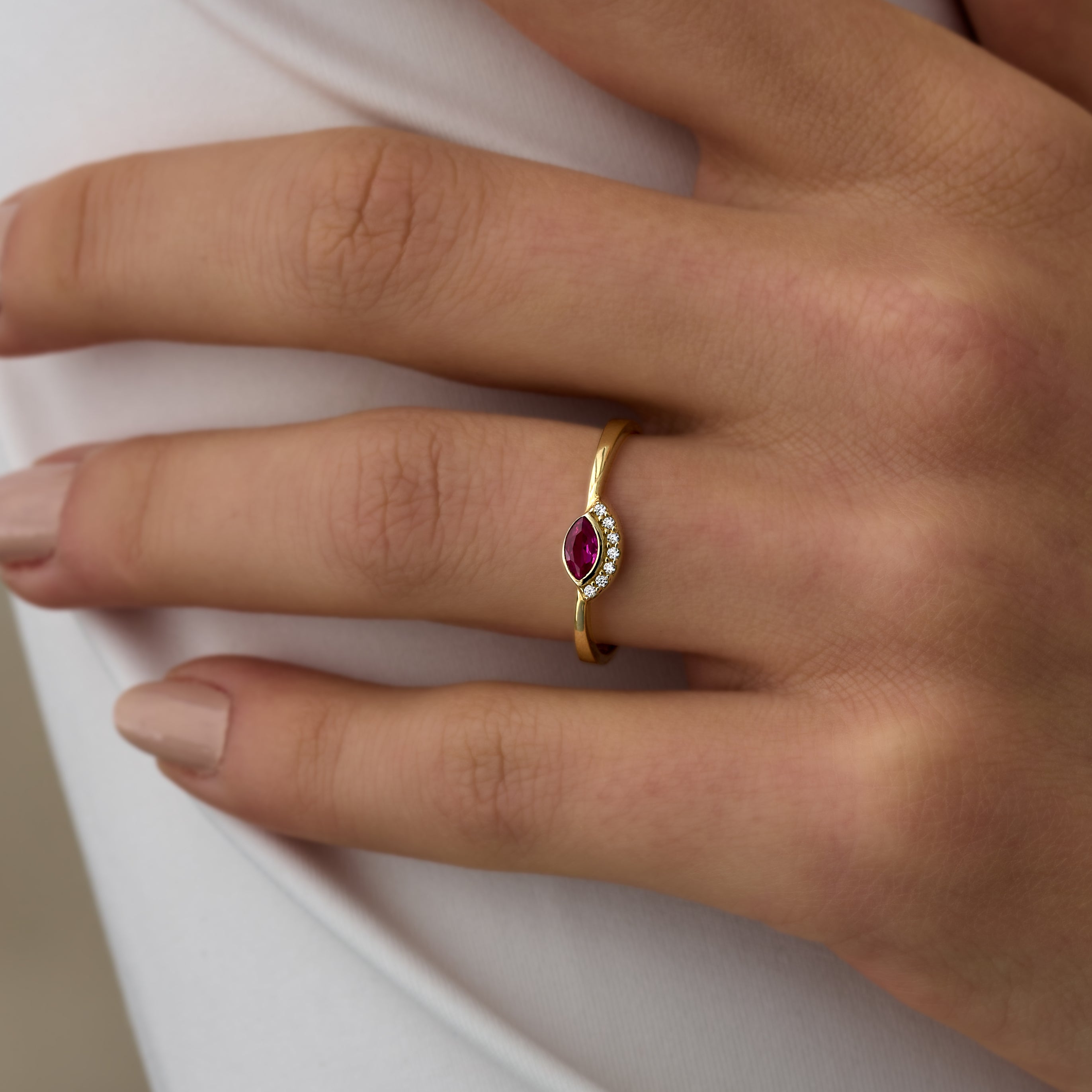 14 Ayar Ametist Taşlı Vintage Altın Yüzük RG024 | altın | Ronaff Pırlanta | Tektaş Yüzük, Pırlanta Yüzük, Kolye, Küpe