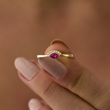 14 Ayar Ametist Taşlı Vintage Altın Yüzük RG024 | altın | Ronaff Pırlanta | Tektaş Yüzük, Pırlanta Yüzük, Kolye, Küpe