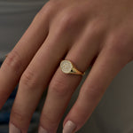 14 Ayar Pırlanta Tasarım Altın Yüzük RG027 | altın | Ronaff Pırlanta | Tektaş Yüzük, Pırlanta Yüzük, Kolye, Küpe