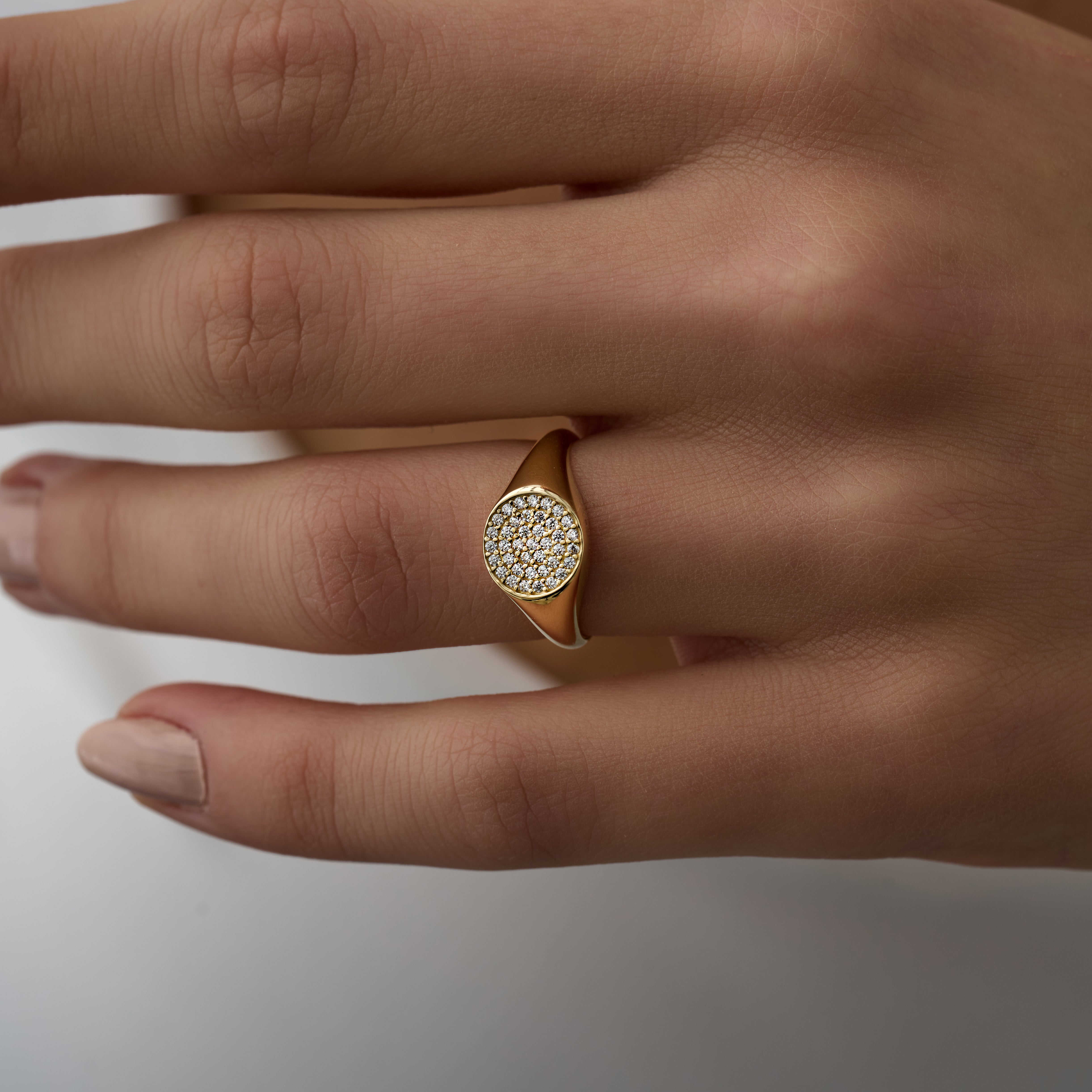 14 Ayar Pırlanta Tasarım Altın Yüzük RG027 | altın | Ronaff Pırlanta | Tektaş Yüzük, Pırlanta Yüzük, Kolye, Küpe