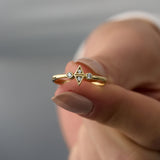 14 Ayar Geometrik Pırlantalı Altın Yüzük RG030 | altın | Ronaff Pırlanta | Tektaş Yüzük, Pırlanta Yüzük, Kolye, Küpe