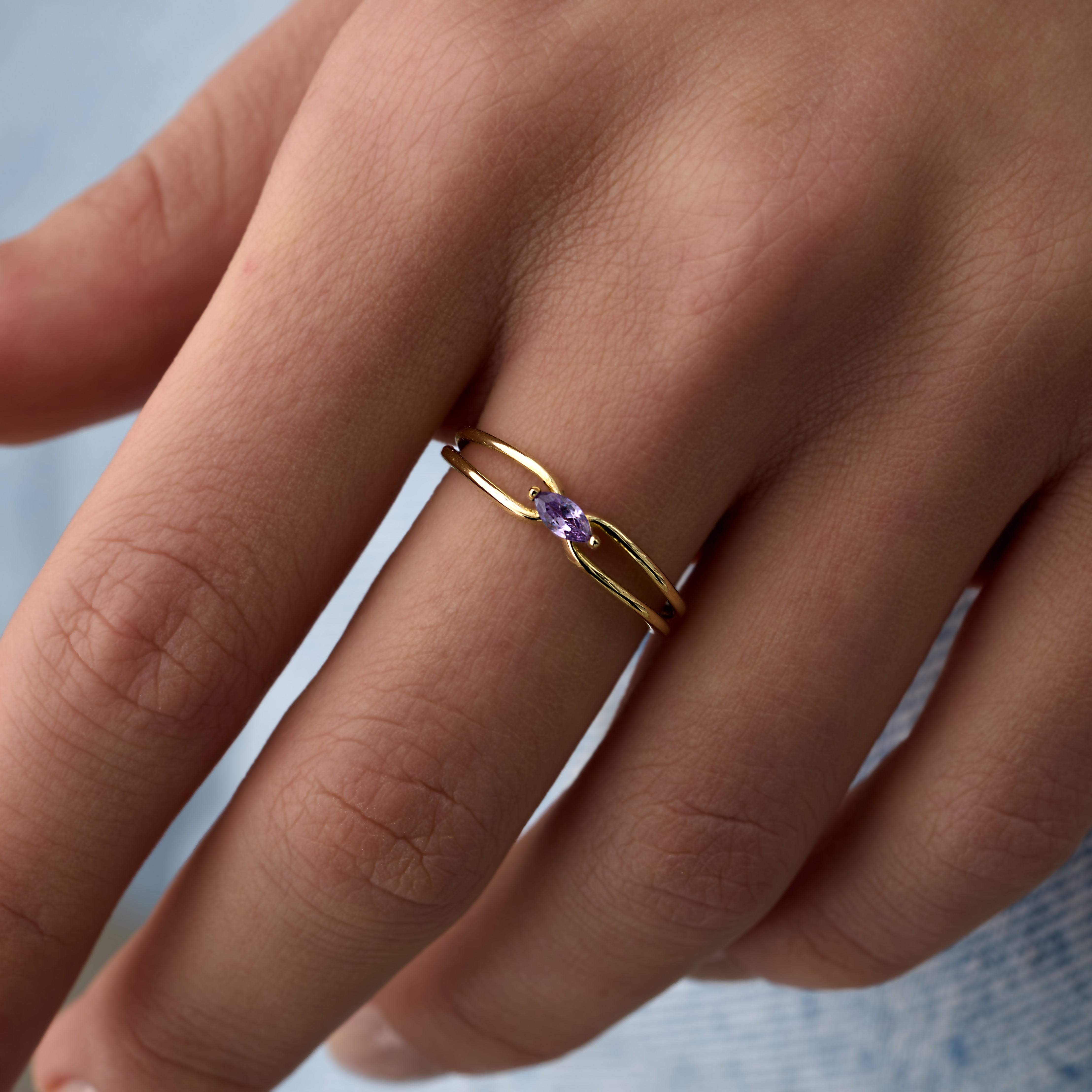 14 Ayar Altın Turmalin Çift Halkalı Pırlanta Yüzük RG096 | altın | Ronaff Pırlanta | Tektaş Yüzük, Pırlanta Yüzük, Kolye, Küpe