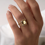 14 Ayar Altın Beş Pırlanta Detaylı Modern Tasarım Yüzük RG033 | altın | Ronaff Pırlanta | Tektaş Yüzük, Pırlanta Yüzük, Kolye, Küpe