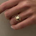 14 Ayar Altın Beş Pırlanta Detaylı Modern Tasarım Yüzük RG033 | altın | Ronaff Pırlanta | Tektaş Yüzük, Pırlanta Yüzük, Kolye, Küpe