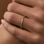 14 Ayar Altın Oval Sıralı Pırlanta Yüzük RG066 | altın | Ronaff Pırlanta | Tektaş Yüzük, Pırlanta Yüzük, Kolye, Küpe