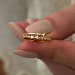 14 Ayar Altın Desenli Şerit Pırlanta Yüzük RG072 | altın | Ronaff Pırlanta | Tektaş Yüzük, Pırlanta Yüzük, Kolye, Küpe