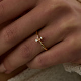 14 Ayar Altın Uç Detaylı Turuncu Safir Pırlanta Yüzük RG074 | altın | Ronaff Pırlanta | Tektaş Yüzük, Pırlanta Yüzük, Kolye, Küpe