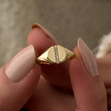 14 Ayar Altın Şerit Detaylı Pırlanta Yüzük RG075 | altın | Ronaff Pırlanta | Tektaş Yüzük, Pırlanta Yüzük, Kolye, Küpe