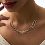 14 Ayar Altın Işıltılı Pırlanta Şerit Kolye RG050 | altın | Ronaff Pırlanta | Tektaş Yüzük, Pırlanta Yüzük, Kolye, Küpe