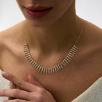 14 Ayar Altın Işıltılı Pırlanta Şerit Kolye RG050 | altın | Ronaff Pırlanta | Tektaş Yüzük, Pırlanta Yüzük, Kolye, Küpe