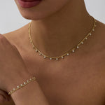 14 Ayar Altın Mini Sallantılı Pırlanta Kolye RG081 | altın | Ronaff Pırlanta | Tektaş Yüzük, Pırlanta Yüzük, Kolye, Küpe