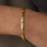 14 Ayar Altın Dikdörtgen Formlu Bileklik RG087 | altın | Ronaff Pırlanta | Tektaş Yüzük, Pırlanta Yüzük, Kolye, Küpe