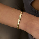 14 Ayar Altın V Formlu Bileklik RG089 | altın | Ronaff Pırlanta | Tektaş Yüzük, Pırlanta Yüzük, Kolye, Küpe