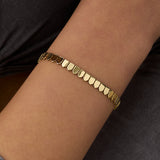 14 Ayar Altın Kalkan Formlu Bileklik RG091 | altın | Ronaff Pırlanta | Tektaş Yüzük, Pırlanta Yüzük, Kolye, Küpe