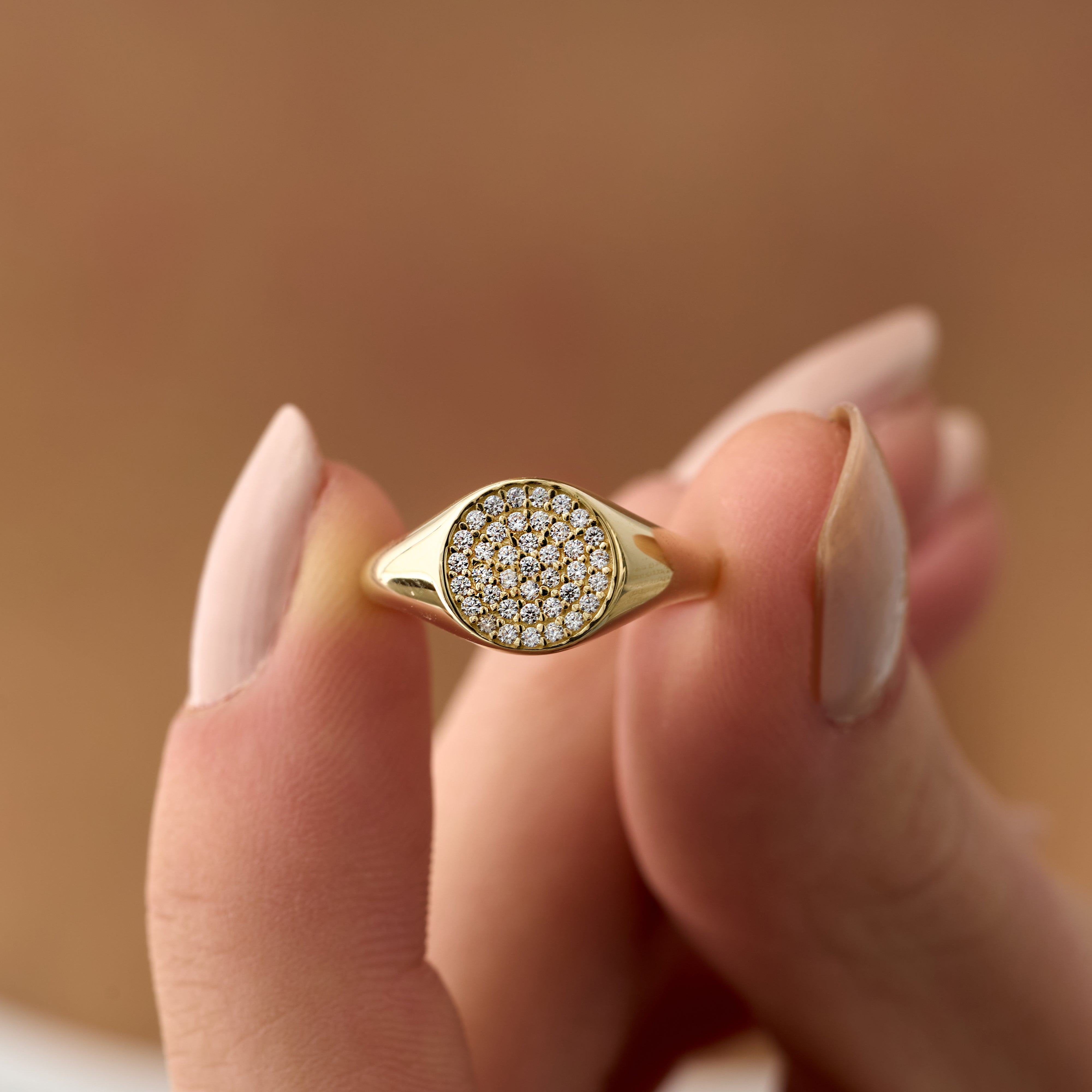 14 Ayar Pırlanta Tasarım Altın Yüzük RG027 | altın | Ronaff Pırlanta | Tektaş Yüzük, Pırlanta Yüzük, Kolye, Küpe