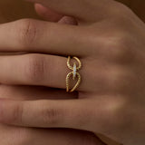 14 Ayar Minimal Çift Burgulu Vintage Altın Yüzük RG029 | altın | Ronaff Pırlanta | Tektaş Yüzük, Pırlanta Yüzük, Kolye, Küpe