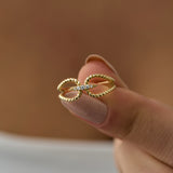 14 Ayar Minimal Çift Burgulu Vintage Altın Yüzük RG029 | altın | Ronaff Pırlanta | Tektaş Yüzük, Pırlanta Yüzük, Kolye, Küpe