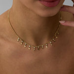 14 Ayar Altın Piramit Sallantılı Pırlanta Kolye RG059 | altın | Ronaff Pırlanta | Tektaş Yüzük, Pırlanta Yüzük, Kolye, Küpe