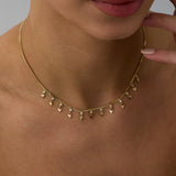 14 Ayar Altın Piramit Sallantılı Pırlanta Kolye RG059 | altın | Ronaff Pırlanta | Tektaş Yüzük, Pırlanta Yüzük, Kolye, Küpe