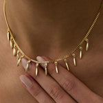 14 Ayar Altın Uzun Sallantı Detaylı Kolye RG053 | altın | Ronaff Pırlanta | Tektaş Yüzük, Pırlanta Yüzük, Kolye, Küpe