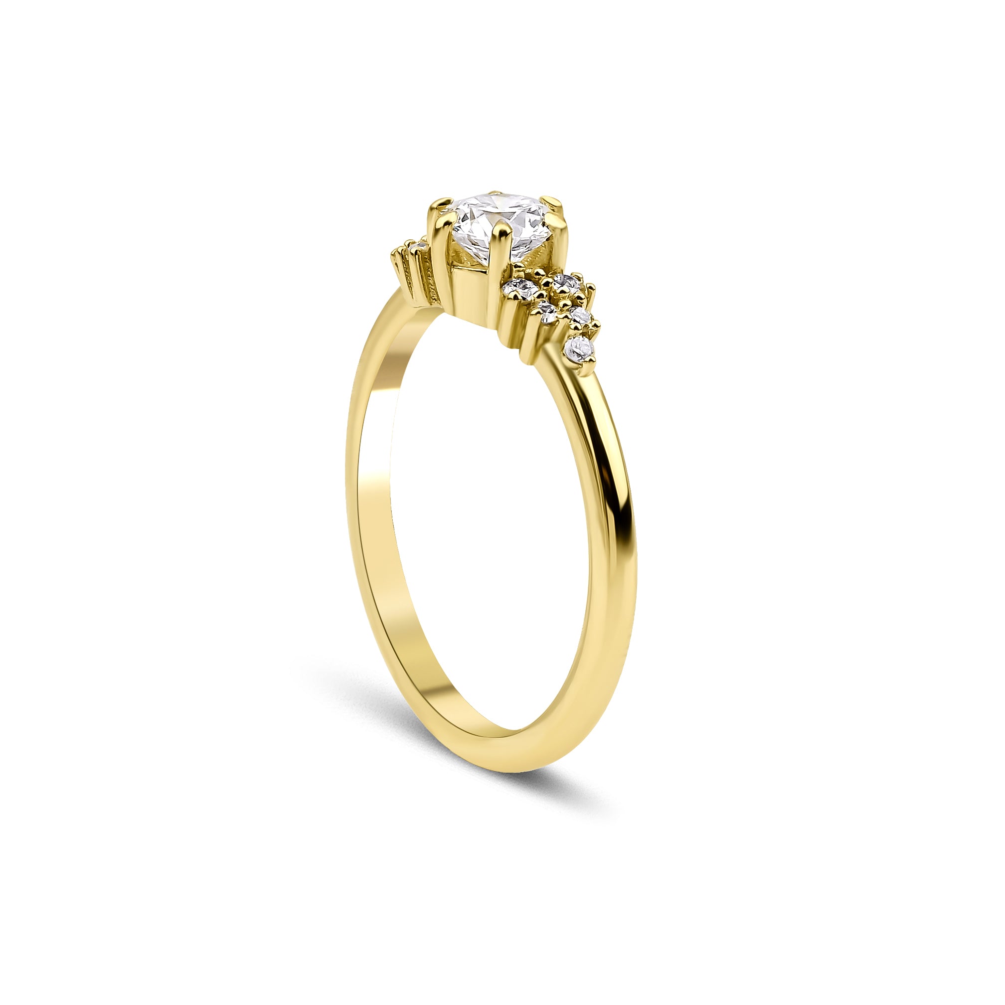 0.56 karat Vintage Tektaş Yüzük - RNF0904 | Pırlanta Yüzük | Ronaff Pırlanta | Tektaş Yüzük, Pırlanta Yüzük, Kolye, Küpe