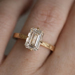 1.00 Karat Emerald Kesim Pırlanta Tektaş Yüzük RNF1466 | Pırlanta Yüzük | Ronaff Pırlanta | Tektaş Yüzük, Pırlanta Yüzük, Kolye, Küpe