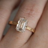 1.00 Karat Emerald Kesim Pırlanta Tektaş Yüzük RNF1466 | Pırlanta Yüzük | Ronaff Pırlanta | Tektaş Yüzük, Pırlanta Yüzük, Kolye, Küpe