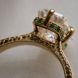 1.00 Karat Emerald Kesim Pırlanta Tektaş Yüzük RNF1466 | Pırlanta Yüzük | Ronaff Pırlanta | Tektaş Yüzük, Pırlanta Yüzük, Kolye, Küpe