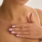 D Harfi 14 Ayar Altın Kolye RG001 | altın | Ronaff Pırlanta | Tektaş Yüzük, Pırlanta Yüzük, Kolye, Küpe