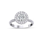 1.51 Karat Merkez Yuvarlak & 0.50 Karat Kenar GIA Sertifikalı Halo Model Tasarım Tektaş Pırlanta Yüzük - RNF0818 | Pırlanta Yüzük | Ronaff Pırlanta | Tektaş Yüzük, Pırlanta Yüzük, Kolye, Küpe
