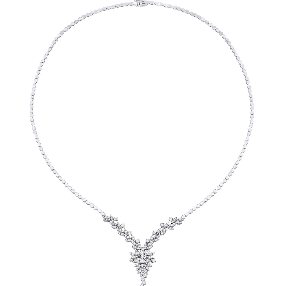 1.80 Karat Pırlanta Tasarım Gerdanlık - RNF0906 | Gerdanlık | Ronaff Pırlanta | Tektaş Yüzük, Pırlanta Yüzük, Kolye, Küpe