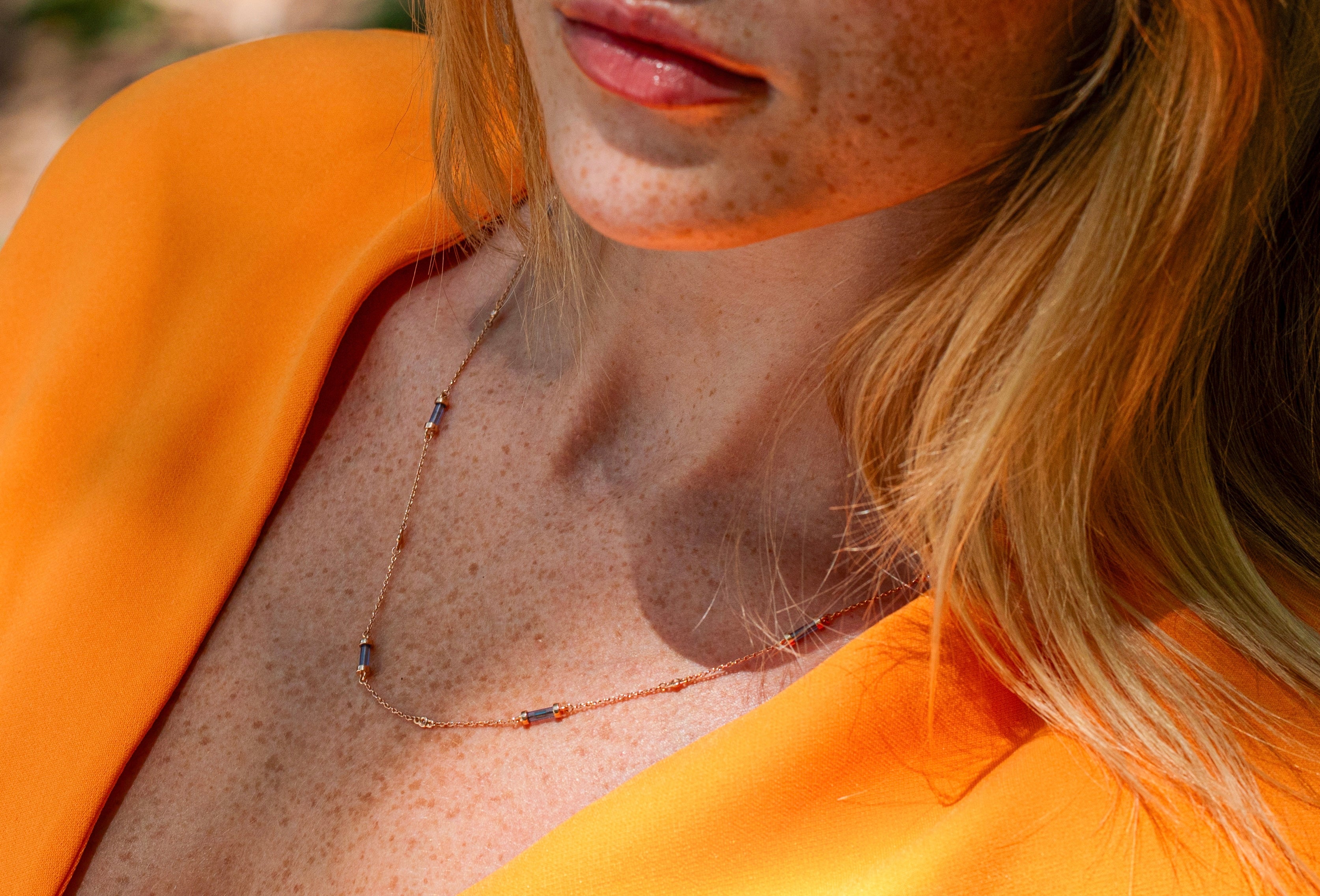 0.14 Karat Pırlantalı Renkli Kolye - RNF0511 | Pırlanta Kolye | Ronaff Pırlanta | Tektaş Yüzük, Pırlanta Yüzük, Kolye, Küpe