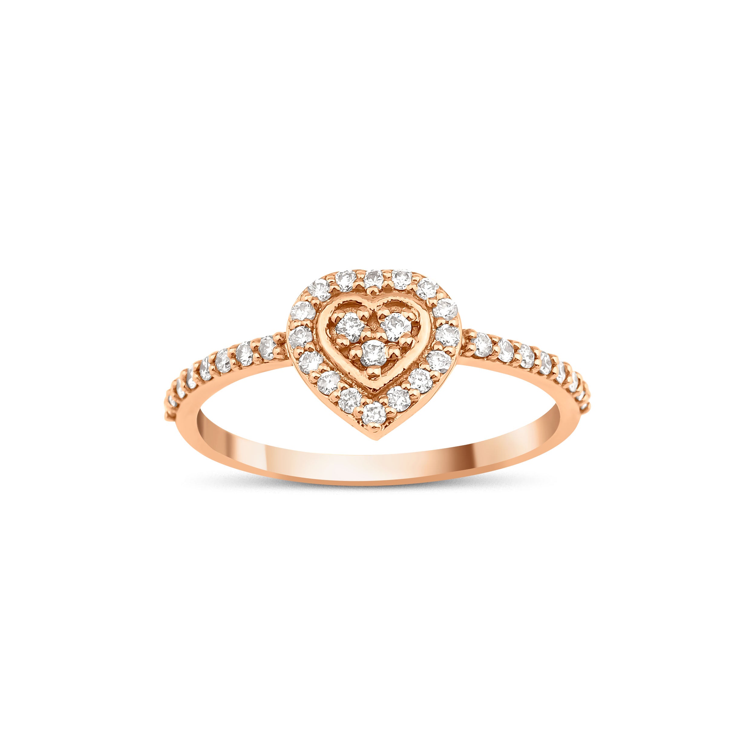 0.26 Karat Kalpli Pırlanta Yüzük-RNF1234 | Yüzükler | Ronaff Pırlanta | Tektaş Yüzük, Pırlanta Yüzük, Kolye, Küpe