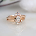 0.30 Karat Oval Kesim Tektaş Pırlanta Yüzük & 0.14 Karat Baget Kesim Pırlantalı Ek Yüzük - RNF0509 | Tektaş Yüzükler | Ronaff Pırlanta | Tektaş Yüzük, Pırlanta Yüzük, Kolye, Küpe