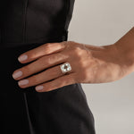 3.68 Karat Aquamarine & 0.40 Karat Kenar Özel Tasarım Pırlantalı Diana Yüzük - RNF0816 | Renkli Taşlı Yüzükler | Ronaff Pırlanta | Tektaş Yüzük, Pırlanta Yüzük, Kolye, Küpe