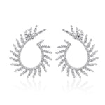 1.42 Karat Baget & 0.25 Karat Yuvarlak Pırlanta Tasarım Küpe-RNF1367 | Pırlanta Küpe | Ronaff Pırlanta | Tektaş Yüzük, Pırlanta Yüzük, Kolye, Küpe