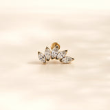 Pırlantalı Piercing - RNF1320 | piercing | Ronaff Pırlanta | Tektaş Yüzük, Pırlanta Yüzük, Kolye, Küpe