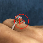 1.20 Karat Oval Kesim Tektaş Pırlanta Yüzük