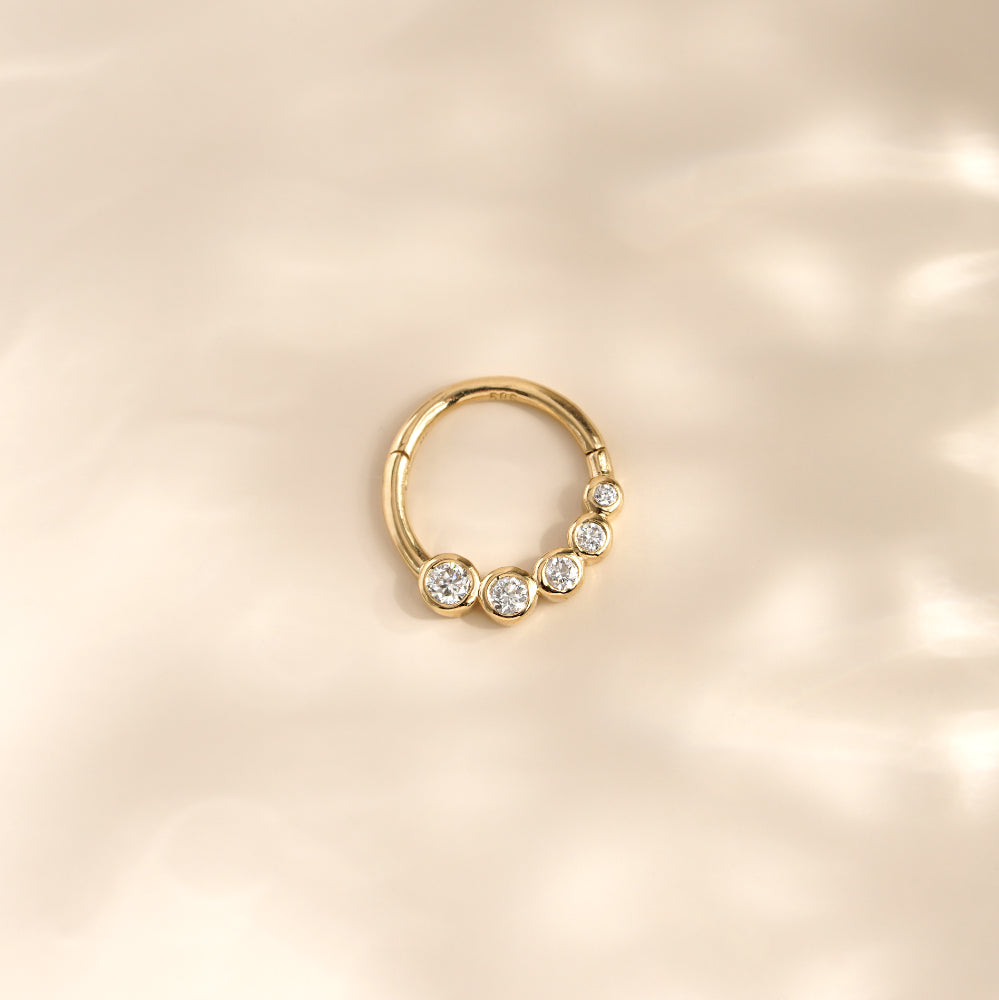 Pırlantalı Piercing - RNF1285 | piercing | Ronaff Pırlanta | Tektaş Yüzük, Pırlanta Yüzük, Kolye, Küpe