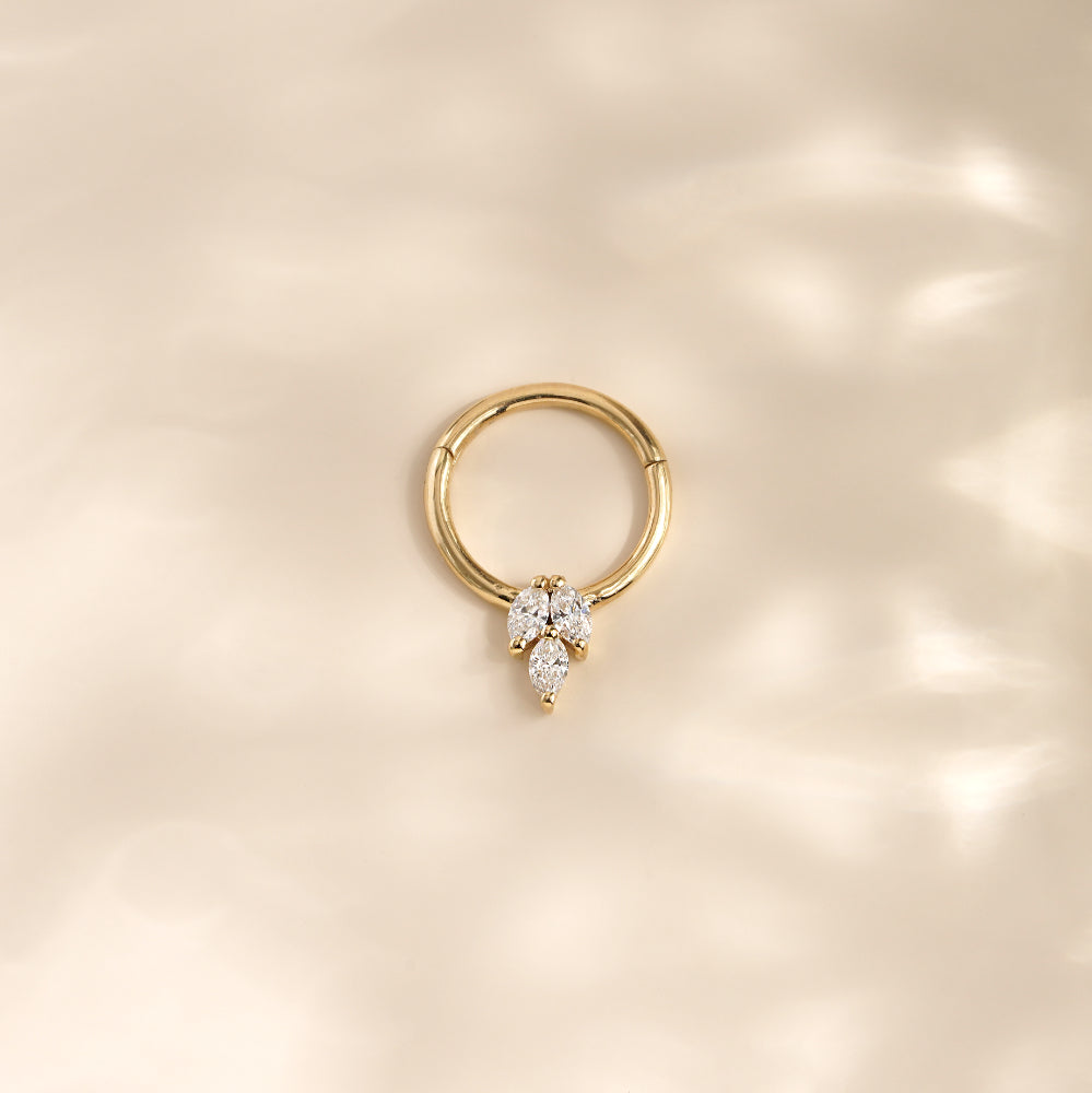 Pırlantalı Piercing - RNF1291 | piercing | Ronaff Pırlanta | Tektaş Yüzük, Pırlanta Yüzük, Kolye, Küpe