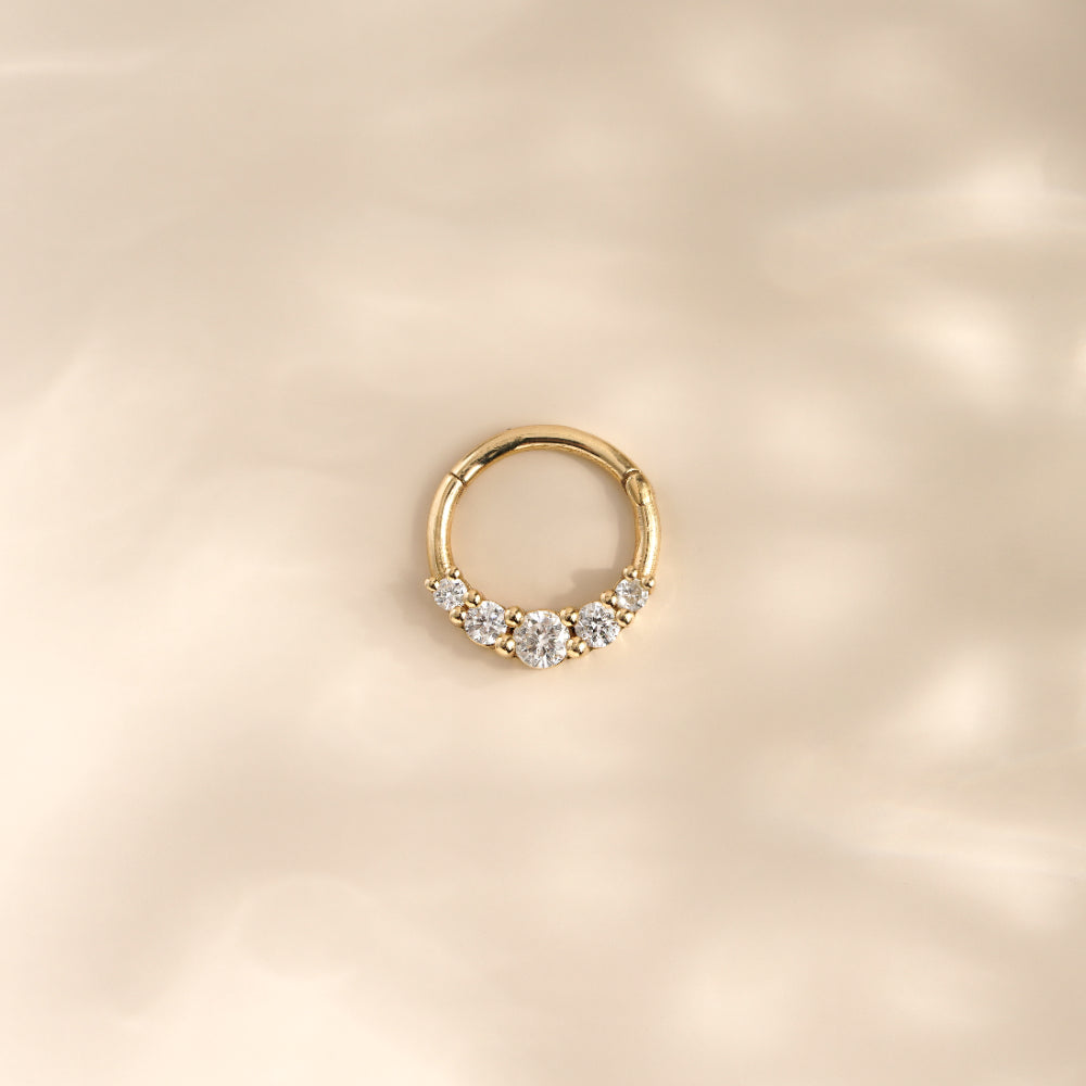 Pırlantalı Piercing - RNF1296 | piercing | Ronaff Pırlanta | Tektaş Yüzük, Pırlanta Yüzük, Kolye, Küpe