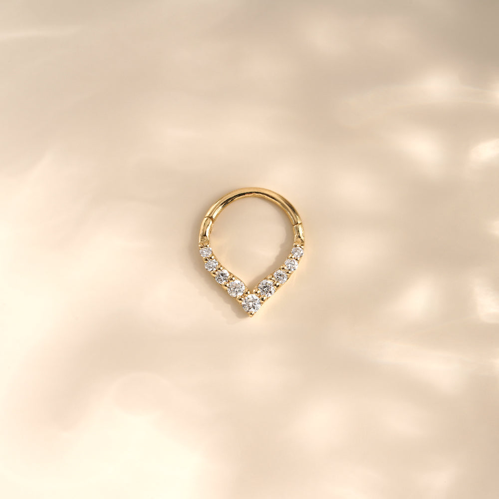 Pırlantalı Piercing - RNF1292 | piercing | Ronaff Pırlanta | Tektaş Yüzük, Pırlanta Yüzük, Kolye, Küpe