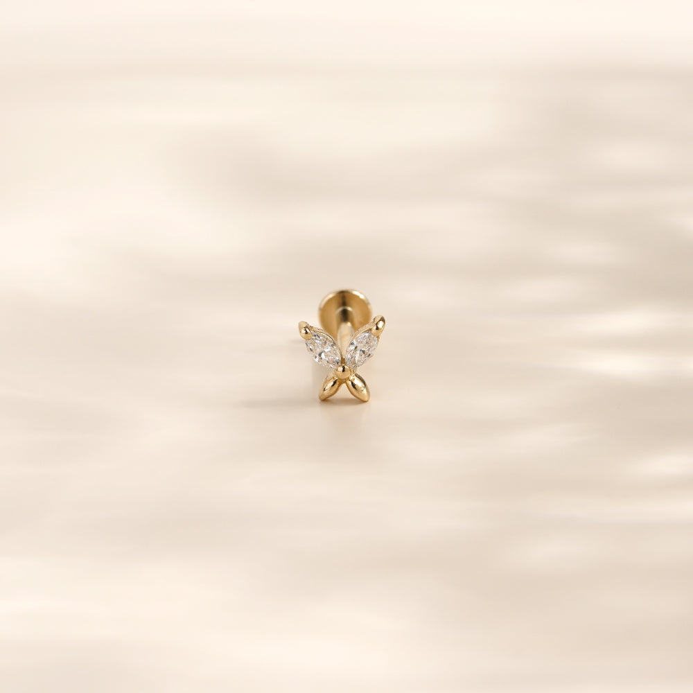 Pırlantalı Piercing - RNF1294 | piercing | Ronaff Pırlanta | Tektaş Yüzük, Pırlanta Yüzük, Kolye, Küpe