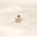 Pırlantalı Piercing - RNF1293 | piercing | Ronaff Pırlanta | Tektaş Yüzük, Pırlanta Yüzük, Kolye, Küpe